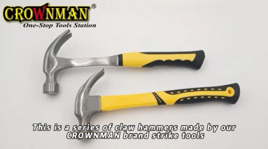 Crownman German Type 300/500/1000g Carbon Steel Machinist′ S Hammer