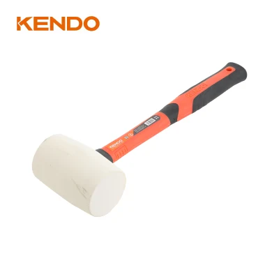 Kendo-Gummihammer, ideal für Fliesenverlegung, Bau-, Holz- und Automobilanwendungen
