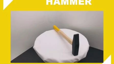 Deutscher Schlosserhammer mit Holzstiel
